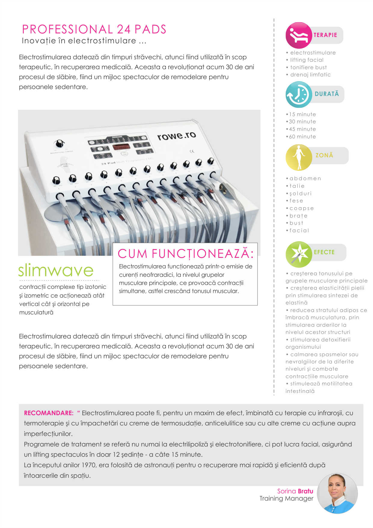 fisa prezentare - PROFESSIONAL 24 PADS